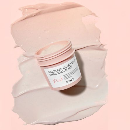 Cosrx Poreless Clarifying Charcoal Mask Pink 110g - Image 2