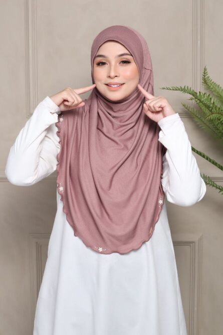 DELILA HIJAB – ROSE GOLD
