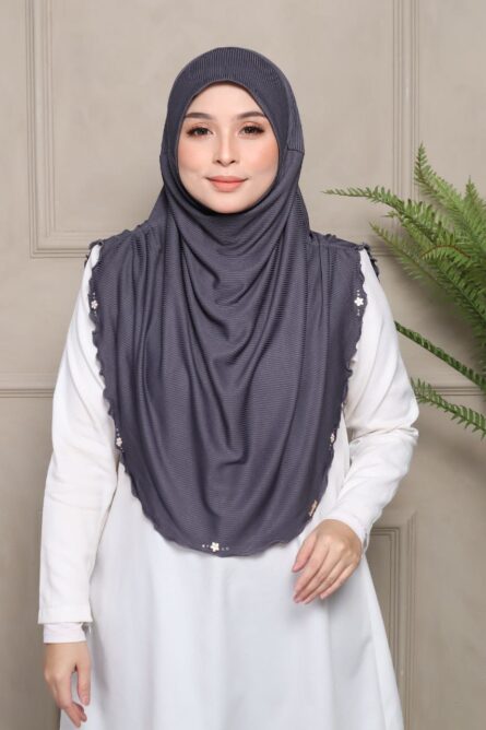 DELILA HIJAB – DARK GRAY