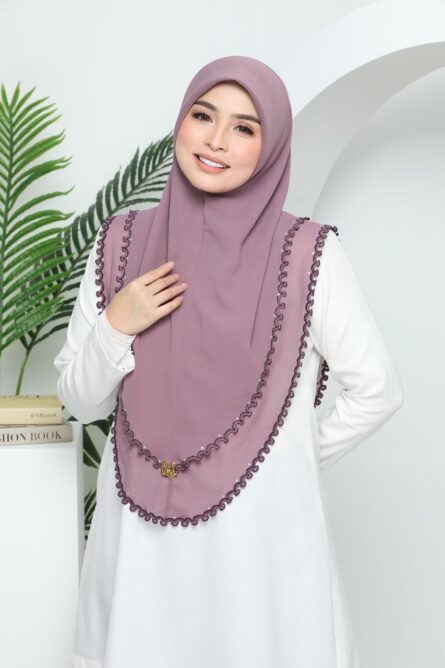 ADULT PIQU HIJAB - Onion