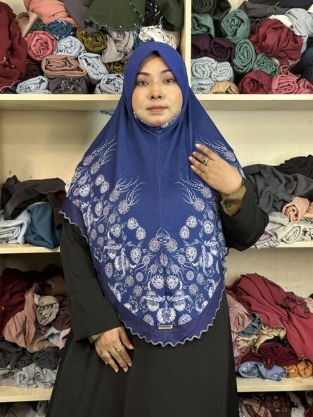 HENA PRINT - Royal Blue