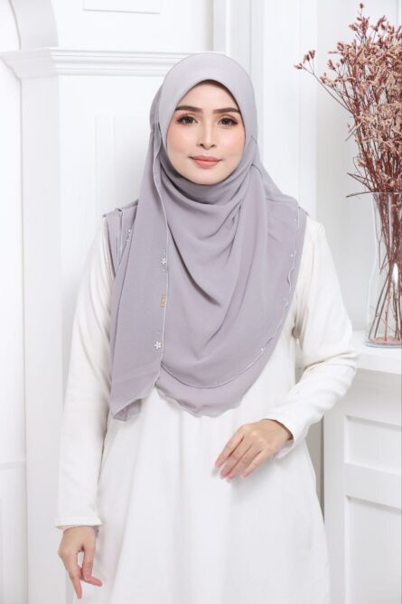 ADULT SHIFA HIJAB - Light Gray