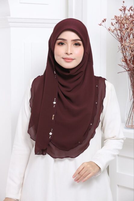 ADULT SHIFA HIJAB - Coffee