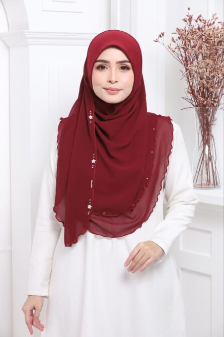 ADULT SHIFA HIJAB - Meroon