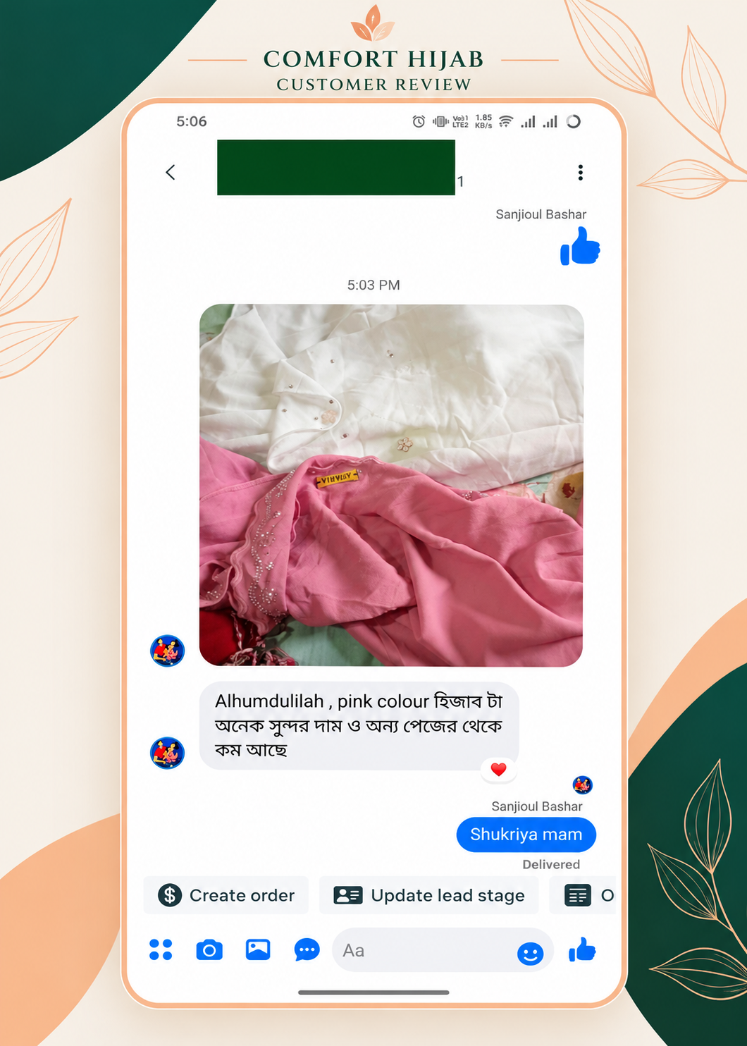 Comfort Hijab customer review 3