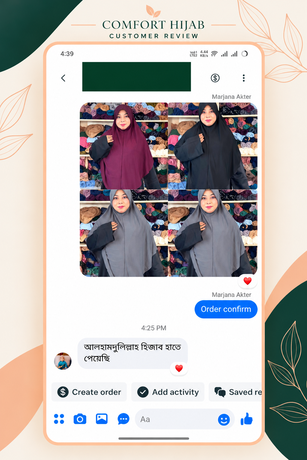 Comfort Hijab customer review 8